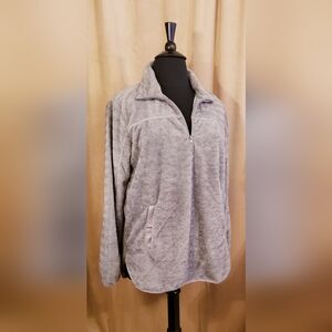 PINK LILY QUARTER ZIP PULLOVER